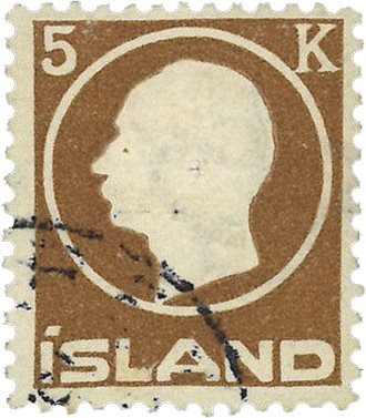 Island 1912 - AFA 75 - Stemplet