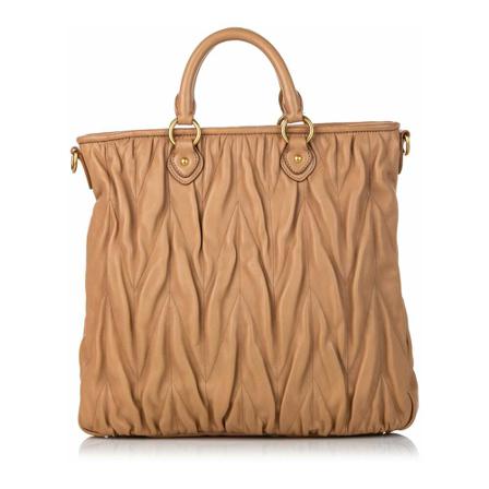 Miu Miu - Handväskor - Brun - Dam - Storlek: One Size, Dam, Storlek: ONE SIZE