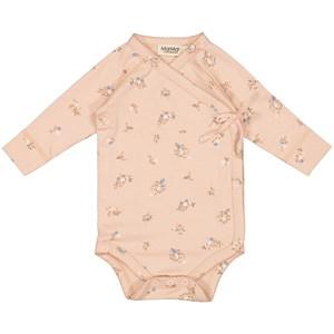 Kids - MarMar Copenhagen Printed Baby Body Rose Bouquet 68 cm - All in ones - 68 cm - Pink