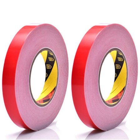 2 rullar Dubbelsidig tejp Skumtejp Monteringstejp