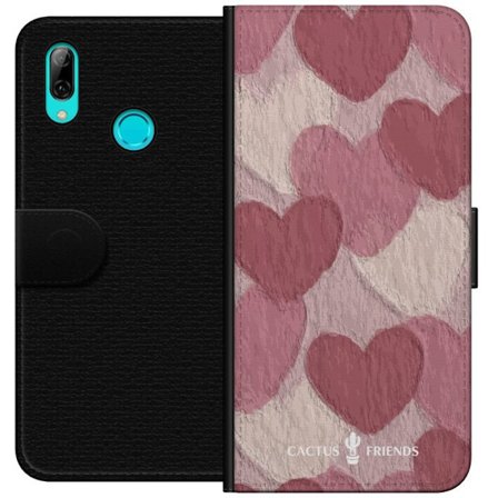 Yhteensopiva Lompakkokotelo Huawei Huawei P smart 2019 Cactus and Friends - Blush Paper Hearts