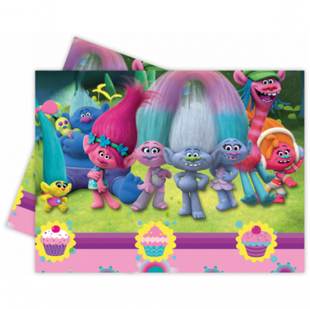 Duk Trolls 120x180 cm - Trolls Kalas Dekoration - Kalaslagret.se