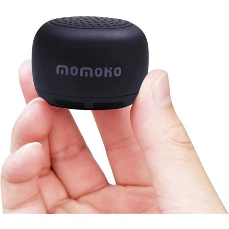 Den minste mini Bluetooth-høyttaleren - Momoho BTS0011 Trådløs liten Bluetooth-høyttaler, bærbare høyttalere for hjem/utendørs/reise, oppladb