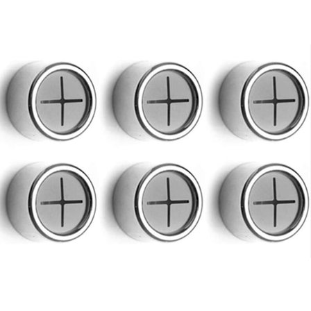 Tekrok for håndklær, 6 stk. - Håndkleholder med lim, selvklebende håndkleoppheng