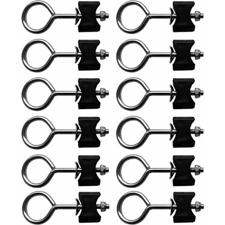 12 st Trampolin skruvar Trampolin tillbehör Fäste för stor trampolin och liten trampolin, T-Audace