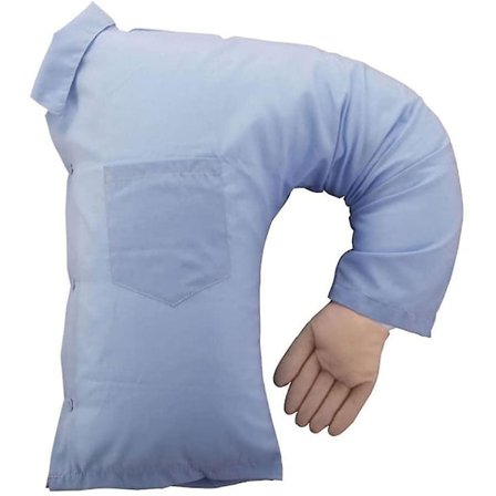 Boyfriend Kroppskudde Arm Kompis Ljusblå U-formad Bra Present