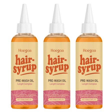 Hair Syrup Pre-Wash hårolie fugter hovedbunden til alle hårtyper