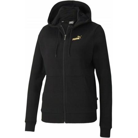 Puma, Bluza ESS Metallic Full 583650-51 Czarny, Kobieta, Rozmiar: S