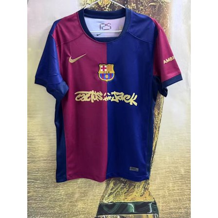 24-25 FC Barcelona Hjemme Ude Tredje Trøje Fodbold T-shirt S-2XL