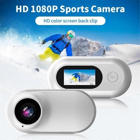 Kat Kamera Halsbånd Trådløse Kameraer med 170 Wide Angle Lens Stabil Halsbånd Kamera Sport Action Kamera (A)