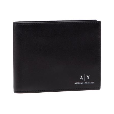 Armani Exchange Pung Sort, Herre Punge og Kortholder, Størrelse: ONE Size