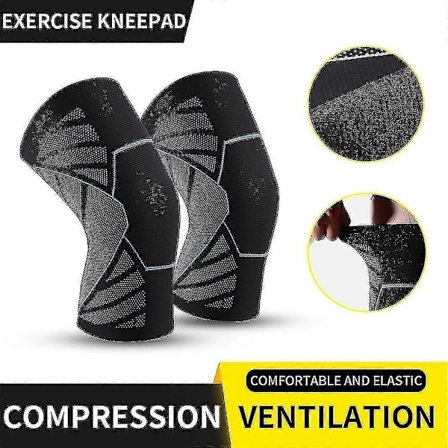 1 stk. Knæstøtte Bandager Mænd Kvinder Elastisk Nylon Sport Kompression Knæ