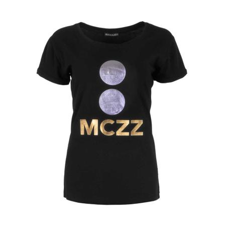 Maicazz, T shirt Su 21.75.006 Zwart, Dames, Maat:S