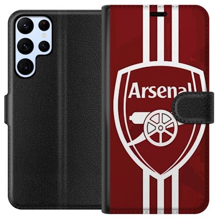 Kompatibelt Lommeboketui til Samsung Galaxy S22 Ultra 5G Arsenal