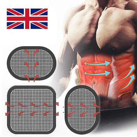 3 Generiske Gel-erstatningspuder Kompatibel Med Slendertone Abs Bælte