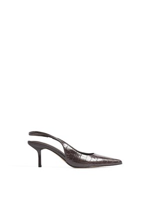 NA-KD Slingback-pumps - Nyårsskor - Brun - EU 41