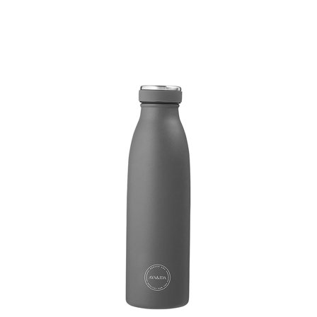 AYA&IDA Drikkeflaske 500 ml Dark Grey, Sport & Velvære, Drikkedunke & Shakers, Drikkedunke