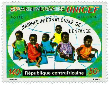 Centralafrika - YT PA97 - Postfrisk