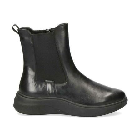 Caprice, Casual Booties Zwart, Dames, Maat:37 EU