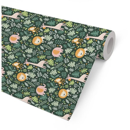 HEDLUNDS OF SWEDEN Presentpapper 57cmx154m Rainforest - Lyreco - Emballage och lagerutrustning - Presentinslagning - Presentpapper och Julpapper