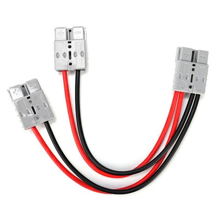 50A 600V akun laturi pikaliitin pistokkeella ja 1ft kaapelilla