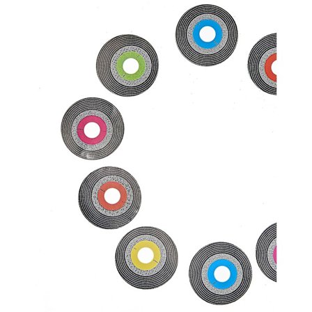 150 vinyl bordkonfetti