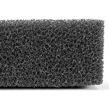 Svart filtersvamp av skumgummi för damm och akvarium