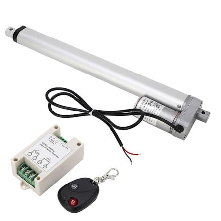 Lineær elektrisk aktuator 300mm slaglengde 750N aluminiumslegering motor elektrisk aktuator med endebryter 24V lineær aktuator kontroller 