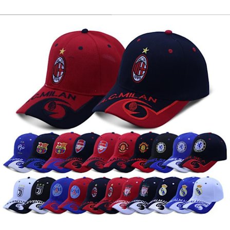 Gos- Fotballklubb Real Madrid, Arsenal, Liverpool Champions League baseballcaps fanhatt