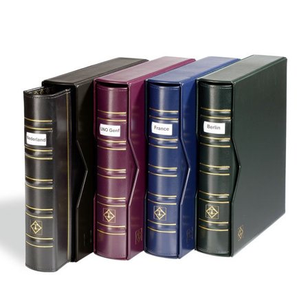 OPTIMA Classic ringbind SIGNUM og kassette - Blå