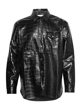 Army Overshirt Overshirts Svart HAN Kjøbenhavn