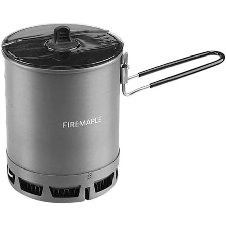 600 ml G3 Ultralet Camping Gryde, Letvægts Udendørs Højeffektiv Foldbar Varmeveksler Gryde, Bærbar til Vandreture og Rejser