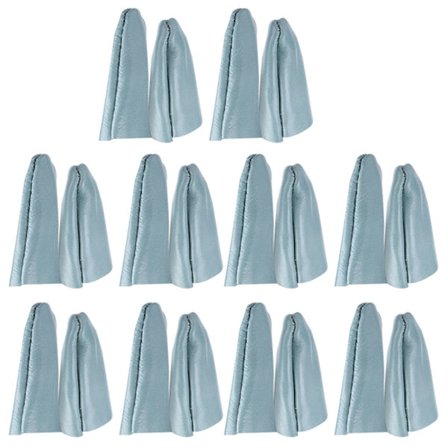 20 stk nålefilting fingerbeskytter ku skinn tommelfinger indeks fingerbøll vakt håndverk sytilbehør