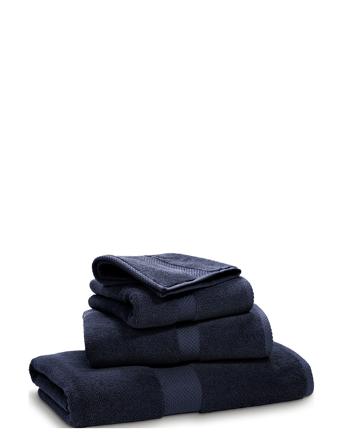 Avenue Wash Towel Home Textiles Bathroom Textiles Towels & Bath Towels Face Towels Blå Ralph Lauren Home*Betinget Tilbud