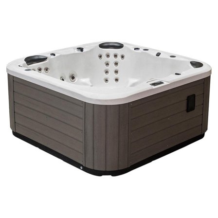 Swebad Carat Sterling Silver Spabad 2 x 2 x 0,92 m, 900L, Pooler & utebad