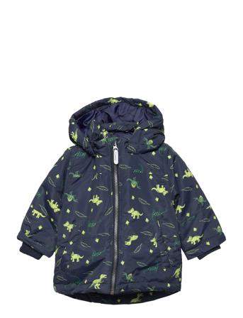 Nmmmax Jacket Dino1 Outerwear Snow/ski Clothing Snow/ski Jacket Monivärinen/Kuvioitu Name It