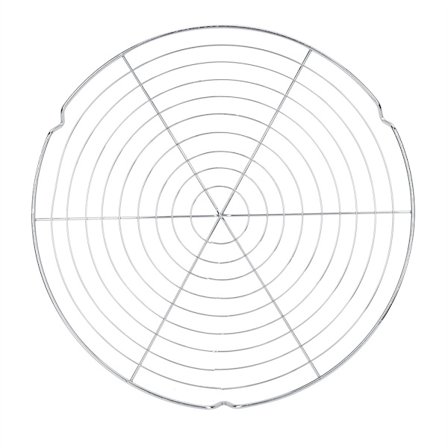 Rund form BBQ Trådnät Grill Nätgrill Grill Grillgaller Utomhus Camping Picknick Tool