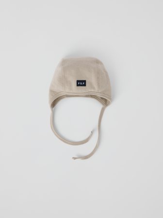 Polarn O. Pyret Hjälmmössa ullfrotté i merino - 40|42 - barnkläder - beige