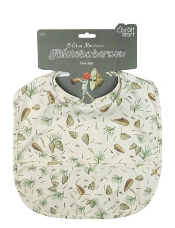 Rätt Start Beskow Children Of Forrest, Bib - Multi/patterned - ONE SIZE