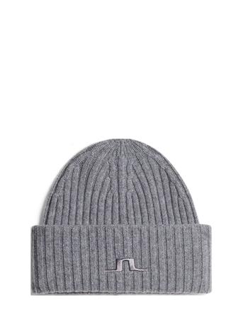 Jive Wool Beanie Accessories Headwear Beanies Grey J. Lindeberg