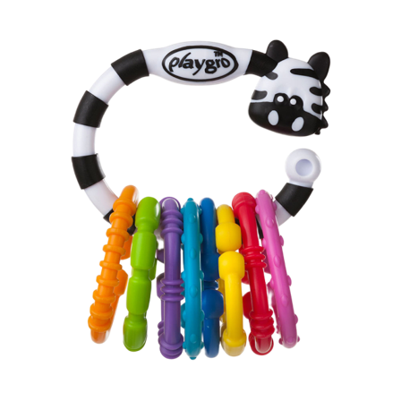 Playgro Aktivitetsleksak, Zebra 9 links pack Babyleksaker ONESIZE