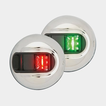 Attwood LED lanternor set sidomonterad styrbord/babord