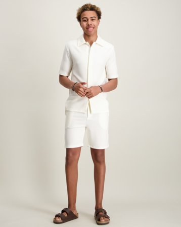 Brand Island JEREMY SHORTS KID Vit Shorts Kille - Kids Brand Store