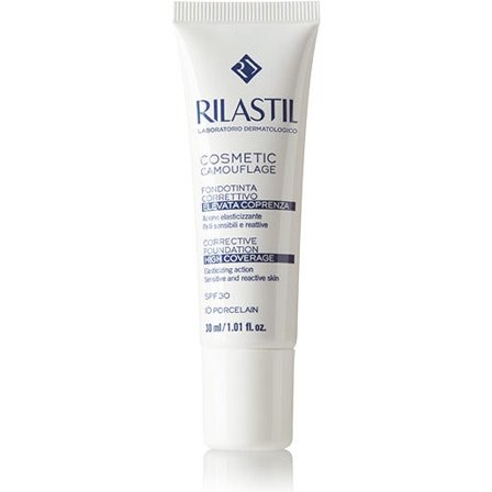 Rilastil Camouflage Fondotinta Fluido Alta Coprenza 50 Moka 30ml
