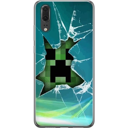 Kompatibel Mobilcover til Huawei Huawei P20 MineCraft