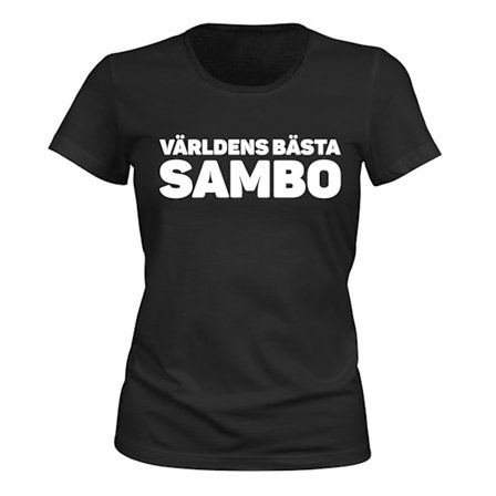 Världens Bästa Sambo - T-SHIRT - DAM