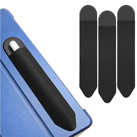 4 stk. Penneholder Kompatibel med Apple Pencil (1. og 2. generasjon), Elastisk Lomme [Stylus Beskyttelse og Sikkerhet]