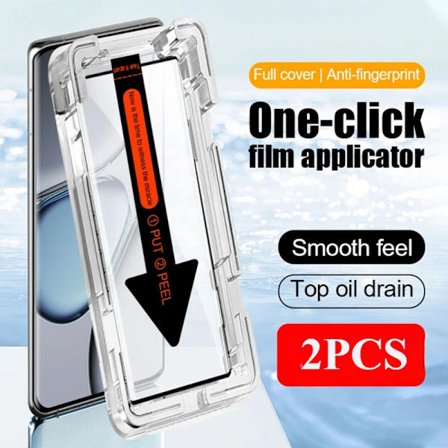 2 stk Fullt Dekkende Glassbeskyttelsesfilm for Oneplus 12 11 10 9 8 Pro Smartphone Skjermbeskytter Ace 2 3 Pro Herdet Glass Beskyttelsesfilm Oneplus 9