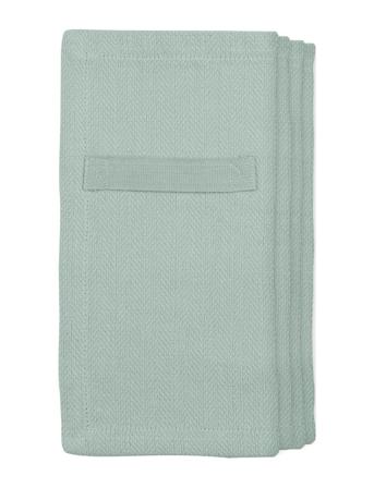 Everyday Napkin Home Textiles Kitchen Textiles Napkins Cloth Napkins Vihreä The Organic Company