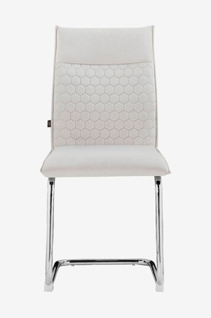 Loft24 - Spisebordsstol RENATE, 2-pak - Grå - Stole - Fra Homeroom